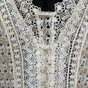 Lace tunic